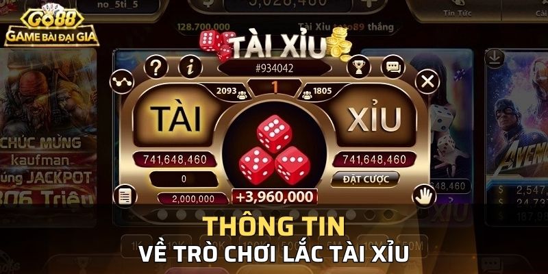 Luật Chơi Lắc Tài Xỉu Go88
